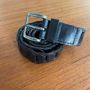Black J. JILL Cut-Out Belt